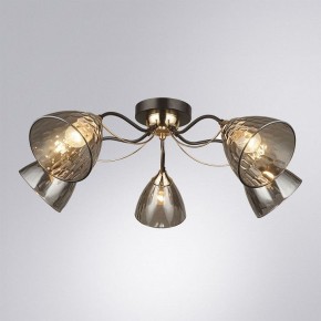 Потолочная люстра Arte Lamp Lily A4366PL-5BK в Североуральске - severouralsk.ok-mebel.com | фото 2