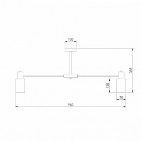 Потолочная люстра Eurosvet Vegga 70160/12 хром Smart в Североуральске - severouralsk.ok-mebel.com | фото 4