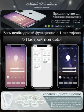 Потолочная люстра Natali Kovaltseva COBRA LED LAMPS 81121/7C в Североуральске - severouralsk.ok-mebel.com | фото 7