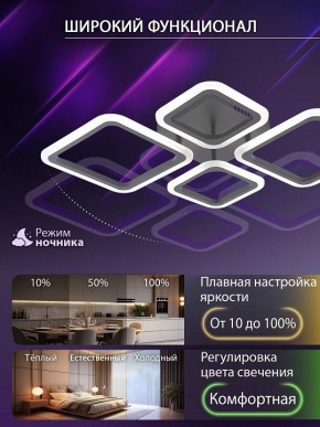 Потолочная люстра Natali Kovaltseva OPTI LED LAMPS 81108/2C в Североуральске - severouralsk.ok-mebel.com | фото 6