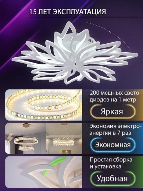 Потолочная люстра Natali Kovaltseva RIF LED LAMPS 81118/6C в Североуральске - severouralsk.ok-mebel.com | фото 5