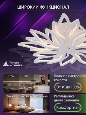 Потолочная люстра Natali Kovaltseva RIF LED LAMPS 81118/6C в Североуральске - severouralsk.ok-mebel.com | фото 6