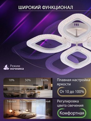 Потолочная люстра Natali Kovaltseva SM LED LAMPS 81455 в Североуральске - severouralsk.ok-mebel.com | фото 6