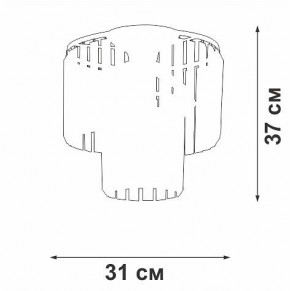 Потолочная люстра Vitaluce V5153 V5153-1/4PL в Североуральске - severouralsk.ok-mebel.com | фото 4