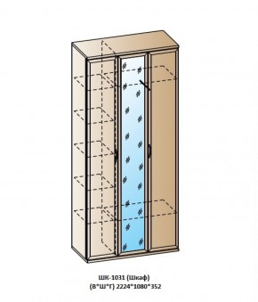 ШК-1031 (Шкаф) в Североуральске - severouralsk.ok-mebel.com | фото