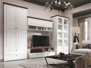 ВАЛЕНСИЯ Шкаф 2-х створчатый со стеклом в Североуральске - severouralsk.ok-mebel.com | фото 3