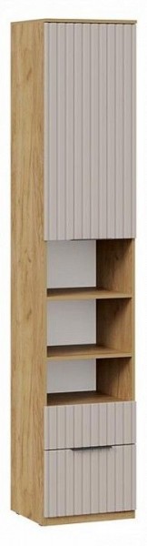 Шкаф комбинированный Хилтон Исп. 2 в Североуральске - severouralsk.ok-mebel.com | фото 2