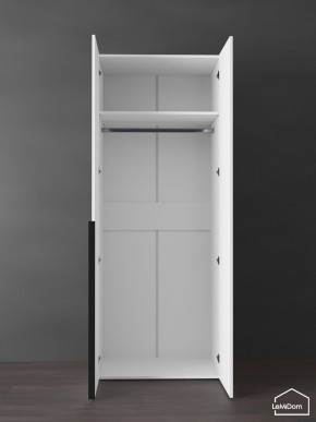Шкаф Linnea MHR-2 2050х800х510 (Белый-М 11.1.2) в Североуральске - severouralsk.ok-mebel.com | фото 4