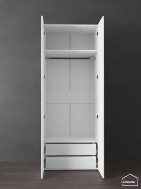 Шкаф Linnea MHR-2PO-3 2050х800х510 (Белый-М 11.1.2) в Североуральске - severouralsk.ok-mebel.com | фото 4