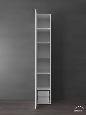 Шкаф с антресолью Linnea MHR-1POA-4 2450х400х510 (Белый-М 11.1.1) в Североуральске - severouralsk.ok-mebel.com | фото 6