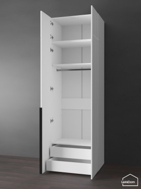 Шкаф с антресолью Linnea MHR-2A-3 2450х800х510 (Белый-М 11.1.2) в Североуральске - severouralsk.ok-mebel.com | фото 5