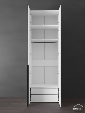 Шкаф с антресолью Linnea MHR-2A-3 2450х800х510 (Белый-М 11.1.2) в Североуральске - severouralsk.ok-mebel.com | фото 6
