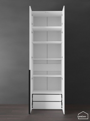 Шкаф с антресолью Linnea MHR-2A-4 2450х800х510 (Белый-М 11.1.2) в Североуральске - severouralsk.ok-mebel.com | фото 6