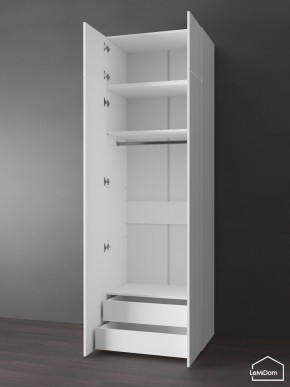 Шкаф с антресолью Linnea MHR-2POA-3 2450х800х510 (Белый-М 11.1.1) в Североуральске - severouralsk.ok-mebel.com | фото 6
