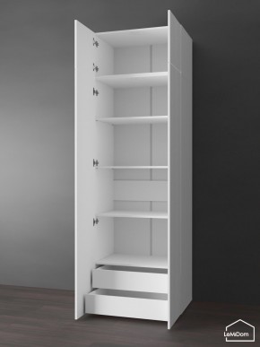 Шкаф с антресолью Linnea MHR-2POA-4 2450х800х510 (Белый-М 11.1.1) в Североуральске - severouralsk.ok-mebel.com | фото 5