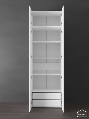 Шкаф с антресолью Linnea MHR-2POA-4 2450х800х510 (Белый-М 11.1.1) в Североуральске - severouralsk.ok-mebel.com | фото 6