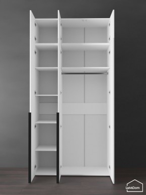Шкаф с антресолью Linnea MHR-3A-1 2450х1200х510 (Белый-М 11.1.2) в Североуральске - severouralsk.ok-mebel.com | фото 5