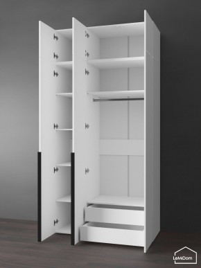 Шкаф с антресолью Linnea MHR-3A-2 2450х1200х510 (Белый-М 11.1.1) в Североуральске - severouralsk.ok-mebel.com | фото 5