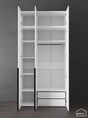 Шкаф с антресолью Linnea MHR-3A-2 2450х1200х510 (Белый-М 11.1.1) в Североуральске - severouralsk.ok-mebel.com | фото 6