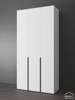 Шкаф с антресолью Linnea MHR-3A-2 2450х1200х510 (Белый-М 11.1.2) в Североуральске - severouralsk.ok-mebel.com | фото