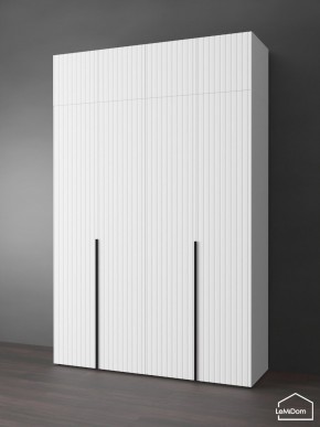 Шкаф с антресолью Linnea MHR-4A-1 2450х1600х510 (Белый-М 11.1.2) в Североуральске - severouralsk.ok-mebel.com | фото