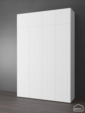 Шкаф с антресолью Linnea MHR-4POA-1 2450х1600х510 (Белый-М 11.1.1) в Североуральске - severouralsk.ok-mebel.com | фото