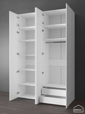 Шкаф с антресолью Linnea MHR-4POA-2 2450х1600х510 (Белый-М 11.1.1) в Североуральске - severouralsk.ok-mebel.com | фото 6