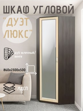 Шкаф угловой Дуэт Люкс с зеркалом в Североуральске - severouralsk.ok-mebel.com | фото 5