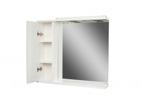 Шкаф-зеркало Cube 80 Эл. ЛЕВЫЙ Домино (DC5010HZ) в Североуральске - severouralsk.ok-mebel.com | фото 3
