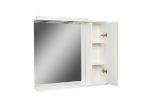 Шкаф-зеркало Cube 80 Эл. ПРАВЫЙ Домино (DC5011HZ) в Североуральске - severouralsk.ok-mebel.com | фото 3