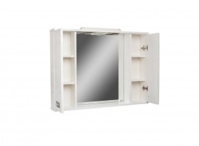 Шкаф-зеркало Cube 90 Эл. Домино (DC5012HZ) в Североуральске - severouralsk.ok-mebel.com | фото 3
