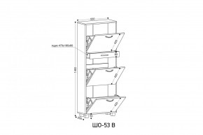 ШО-53 В тумба для обуви в Североуральске - severouralsk.ok-mebel.com | фото 3