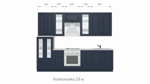 Кухонный гарнитур Вена в Североуральске - severouralsk.ok-mebel.com | фото 3