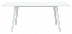 Стол ФИН 120 Белый, стекло/ Белый каркас М-City в Североуральске - severouralsk.ok-mebel.com | фото 2