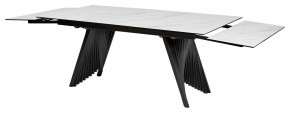 Стол IVAR 180 MARBLES KL-99 Белый мрамор, итальянская керамика/серый, ®DISAUR в Североуральске - severouralsk.ok-mebel.com | фото 10