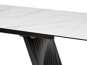 Стол IVAR 180 MARBLES KL-99 Белый мрамор, итальянская керамика/серый, ®DISAUR в Североуральске - severouralsk.ok-mebel.com | фото 8