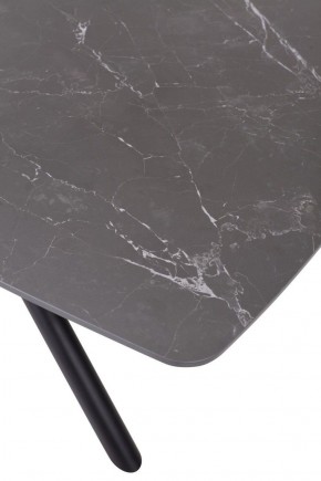 Стол RIVOLI 140 MATT BLACK MARBLE SOLID CERAMIC / BLACK, ®DISAUR в Североуральске - severouralsk.ok-mebel.com | фото 10