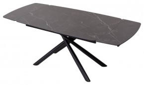 Стол RIVOLI 140 MATT BLACK MARBLE SOLID CERAMIC / BLACK, ®DISAUR в Североуральске - severouralsk.ok-mebel.com | фото 3