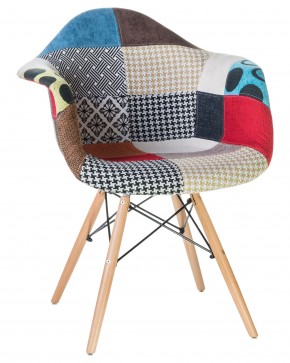Стул обеденный DOBRIN DAW PATCHWORK, цвет сиденья мозаика в Североуральске - severouralsk.ok-mebel.com | фото