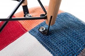 Стул обеденный DOBRIN DAW PATCHWORK, цвет сиденья мозаика в Североуральске - severouralsk.ok-mebel.com | фото 8