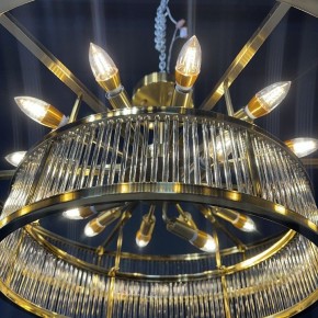 Светильник на штанге Imperiumloft RH Marais Round Chandelier 40,2668 в Североуральске - severouralsk.ok-mebel.com | фото 5