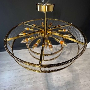 Светильник на штанге Imperiumloft RH Marais Round Chandelier 40,2668 в Североуральске - severouralsk.ok-mebel.com | фото 8