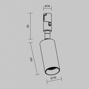 Светильник на штанге Maytoni Focus Led TR201-1-10W3K-M-B в Североуральске - severouralsk.ok-mebel.com | фото 7