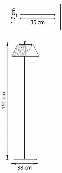 Торшер Lightstar Napoli 794718 в Североуральске - severouralsk.ok-mebel.com | фото 6