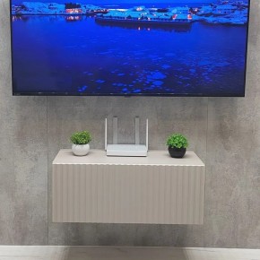 Тумба подвесная под ТВ LINES MTV1-MA 750 Бежевый (Леда-М 10.1.5) в Североуральске - severouralsk.ok-mebel.com | фото 5