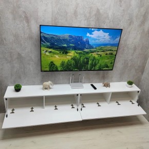 Тумба подвесная под ТВ LINES MTV4-MA 1150 Белый глянец (Белый-M 10.1.1) в Североуральске - severouralsk.ok-mebel.com | фото 12