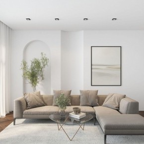 Встраиваемый светильник Denkirs FLAT DK2091-BK в Североуральске - severouralsk.ok-mebel.com | фото 5