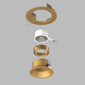 Встраиваемый светильник Lightstar Domino D61303GMOD в Североуральске - severouralsk.ok-mebel.com | фото 3