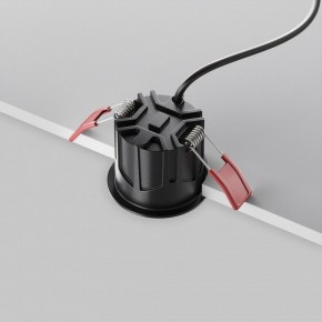 Встраиваемый светильник Maytoni Alfa LED DL043-01-10W2.7K-RD-B в Североуральске - severouralsk.ok-mebel.com | фото 9