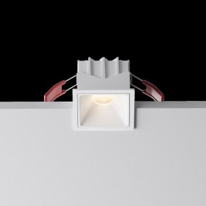 Встраиваемый светильник Maytoni Alfa LED DL043-01-10W3K-SQ-W-1 в Североуральске - severouralsk.ok-mebel.com | фото 5